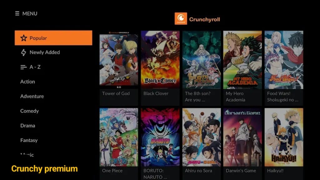 crunchyroll premium apk for pc
