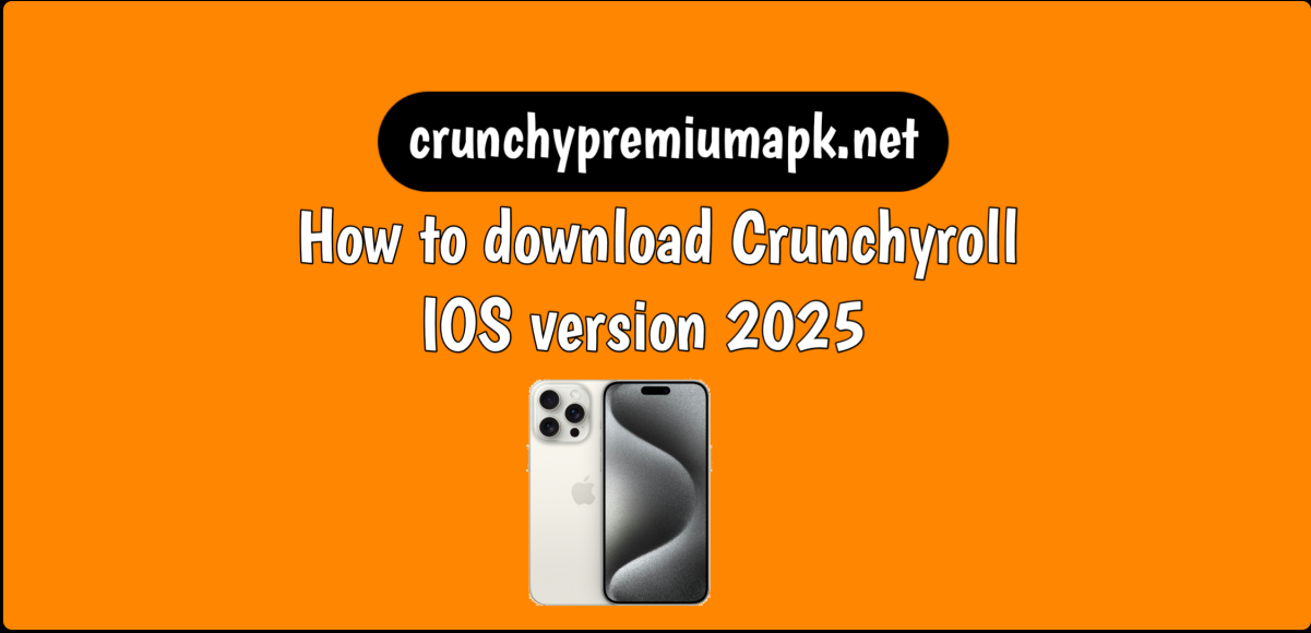 Download crunchyroll premium MOD for iOS